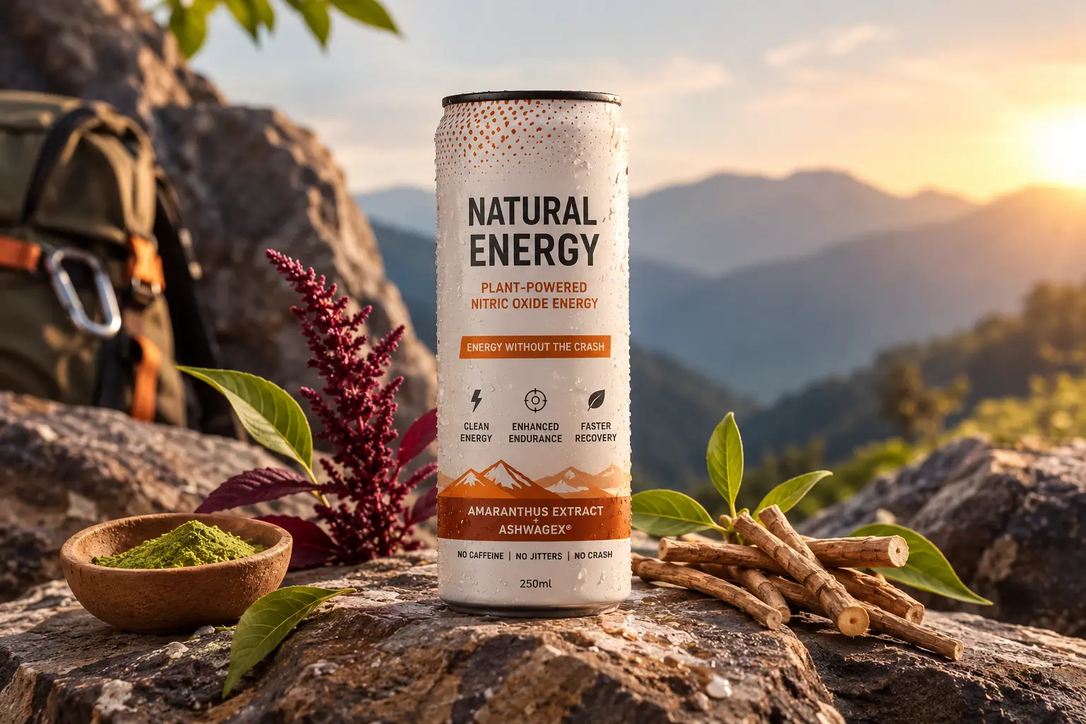 Energy Without the Crash: Nitric Oxide-Powered Functional Drink